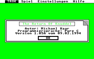 Return of Knuddel (The) atari screenshot